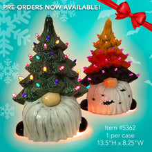 Load image into Gallery viewer, Pre-Order Light Up Christmas Tree Hat Gnome