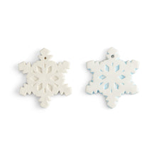 Load image into Gallery viewer, Snowflake Flat Ornament