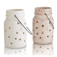 Load image into Gallery viewer, Large Jar Star Lantern