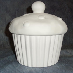 Med. Cupcake Cookie Jar