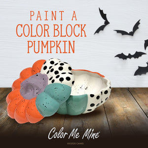 Color Block Fairytale Pumpkin Box