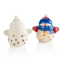 Load image into Gallery viewer, Snuggles The Snowman Lantern
