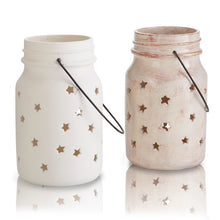 Load image into Gallery viewer, Large Jar Star Lantern
